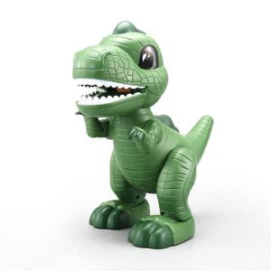 ROBOT - ANIMAL ANIMÉ vert-Dinosaure pour enfant, jouet électrique, Simulation de lumière froide, effet sonore, résistance aux chut