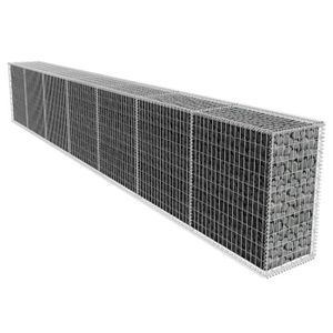 PIERRE - GABION PIERRE Mur en gabion - AKOZON - 600x50x100 cm - Acier galvanisé - Grande capacité de charge
