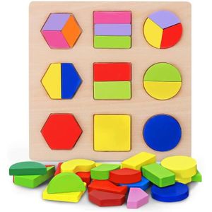 PUZZLE Puzzle en Bois pour Enfant - MARSEE - Forme et Cou