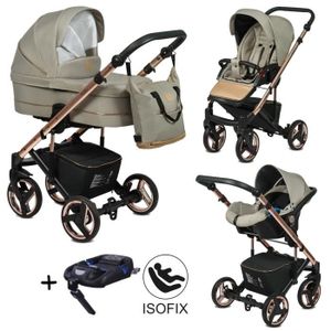 poussette combinée trio 3 en 1 neri