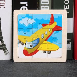 PUZZLE Avion - Puzzle 3D en Bois pour Bébé, Jouets Montes
