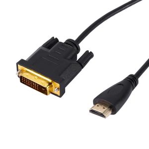 CÂBLE TV - VIDÉO - SON EBTOOLS câble de conversion HDMI vers DVI 1M or HD