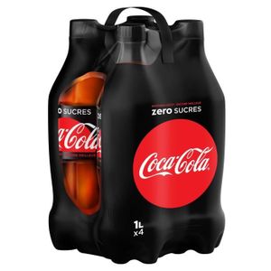 SODA-THE GLACE Coca-Cola zéro 4x 1l