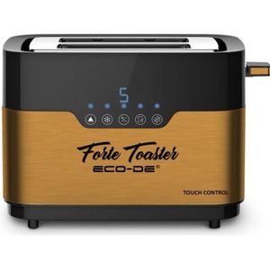 GRILLE-PAIN - TOASTER Grille-pain ECO-DE FORTE TOASTER TOUCH - 2 fentes 