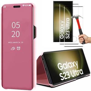 COQUE - BUMPER Coque pour Samsung Galaxy S23 Ultra - Clear View A