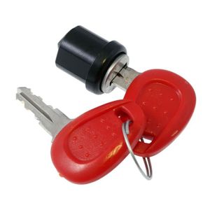 TOP CASE Cylindre de serrure de remplacement GIVI avec clés rouges pour mallette Z140R E21 E260 E360