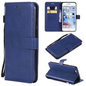 Étui Folio à Rabat Pour IPhone 6/6S Plus – Cuir Synthétique Orange, Avec Clip, Neuf
