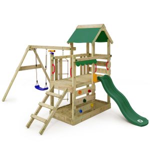 Toboggan pour enfants intérieur extérieur avec marches antidérapantes -  HDPE - dim.145L x 45l x 63H cm au meilleur prix