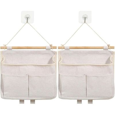 Range Chaussures Suspendu 12 Poches - Organisateur Porte 150x30 Cm - Tissu Respirant Blanc - 2 Crochets Métalliques Range Chaussures Mural Range Chaussures Suspendu 12 Poches - Organisateur Porte 150x30 Cm - Tissu Respirant Blanc - 2 Crochets Métalliques Range Chaussures Mural