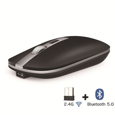 SDLOGAL Souris Bluetooth Rechargeable silencieuse(Tri-Mode: BT 5.0-4.0 +  2.4G),Niveau de Batterie Visible, Noir - Cdiscount Informatique