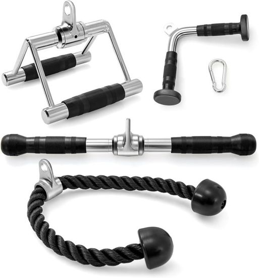 Lucky Corde Triceps Des Sports Musculation Des Triceps Nylon Poignées Antidérapantes De Dorsal Biceps Triceps Gym Ou Maison