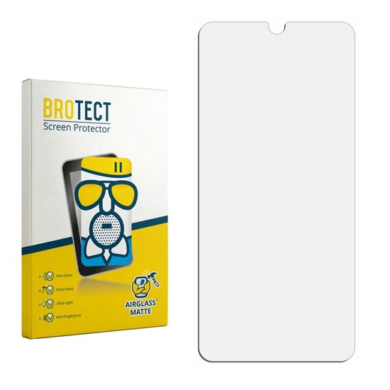 Brotect Pellicola Vetro Opaca Per ZTE Blade V10 Vita - Anti-Riflesso, 9H, Made In Germany - 3