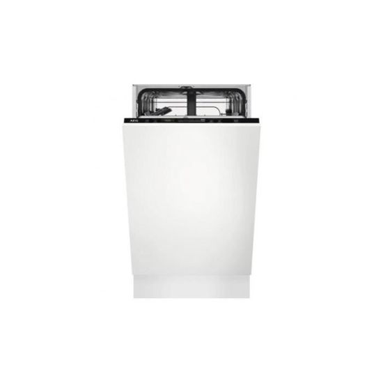 Lave-vaisselle pose libre AEG FSE62417P Blanc - 9 couverts - 44 dB - Technologie AirDry - QuickSelect