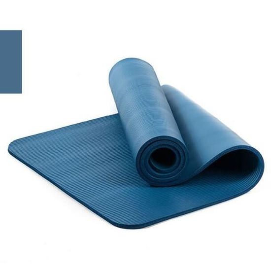 Tapis De Yoga épais Rouge – Structure Fitness, Antidérapant Et Confortable