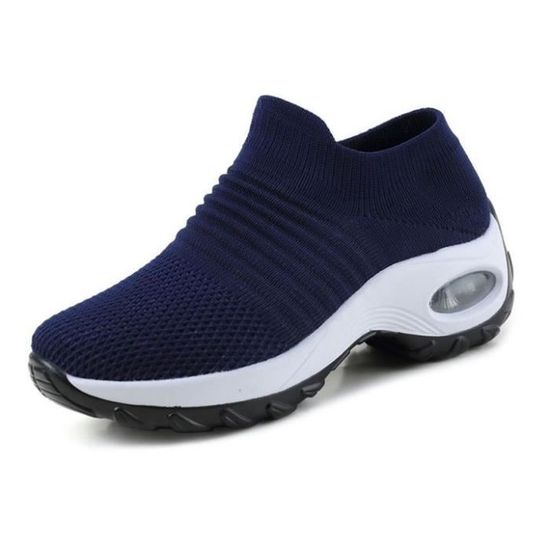 Basket Femme Hitmars Avec Coussin D'Air - EU36-42 - Léger 400g - Semelle Synthétique Souple - Respirante
