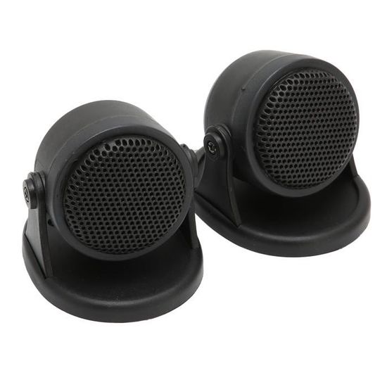 Connecteurs Haut-Parleur 2 Voies - Lot De 3 Bornes De Serrage Noir Pour Caisson De Basse Ou Enceinte - 6