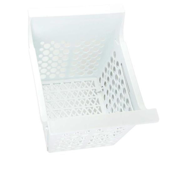 Paniers Congélateur Empilables 4 Pièces - Rangement Métal 37.3x18x15.6cm Organisation Frigo