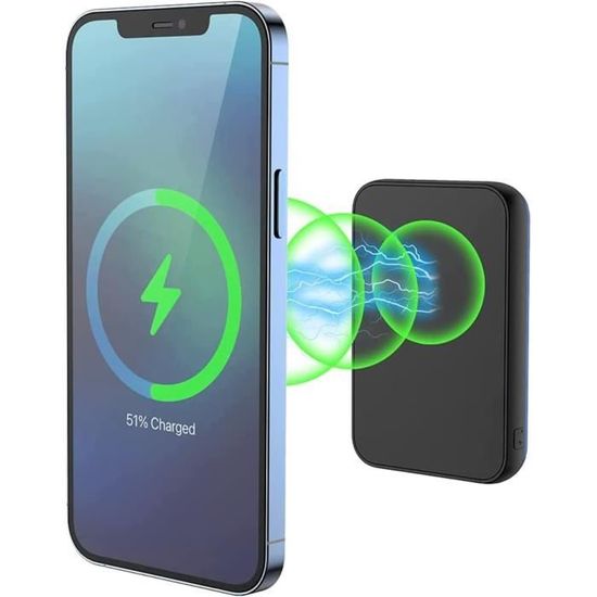 Spigen ArcHybrid Mag (MagFit) pour Batterie Externe Magnétique sans Fil