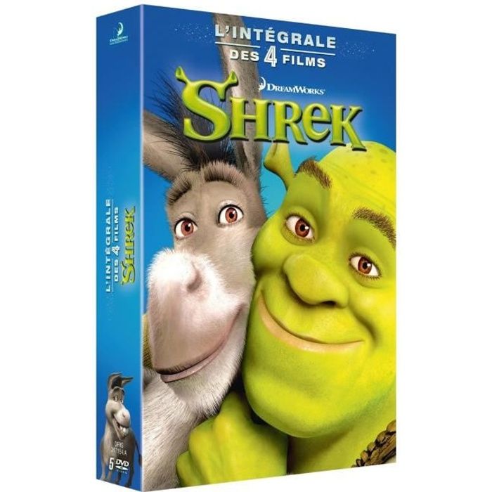 Dvd Coffret Shrek L Integrale 4 Films Cdiscount Dvd