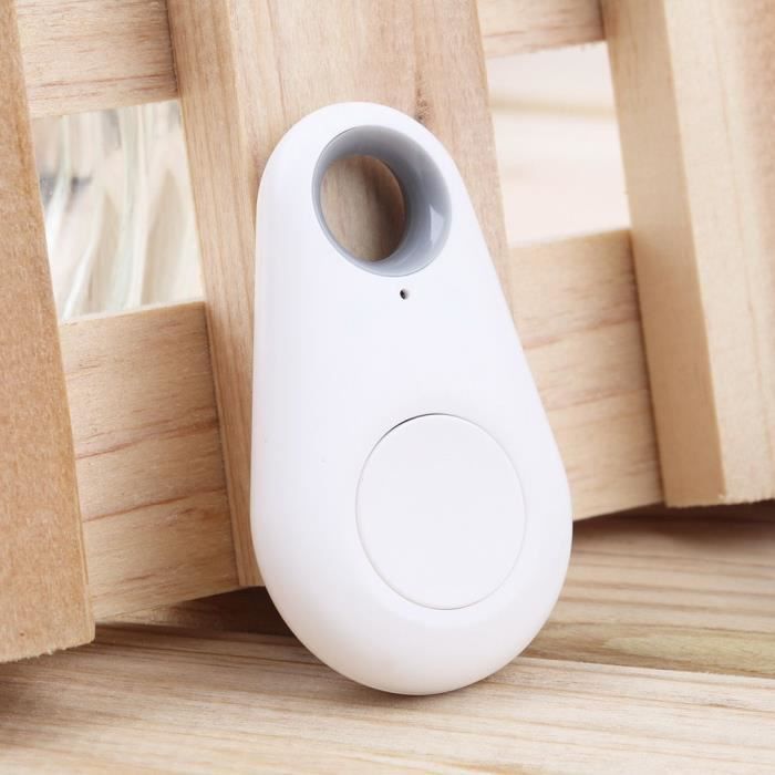 Porte clé blanc Localisateur D'objets