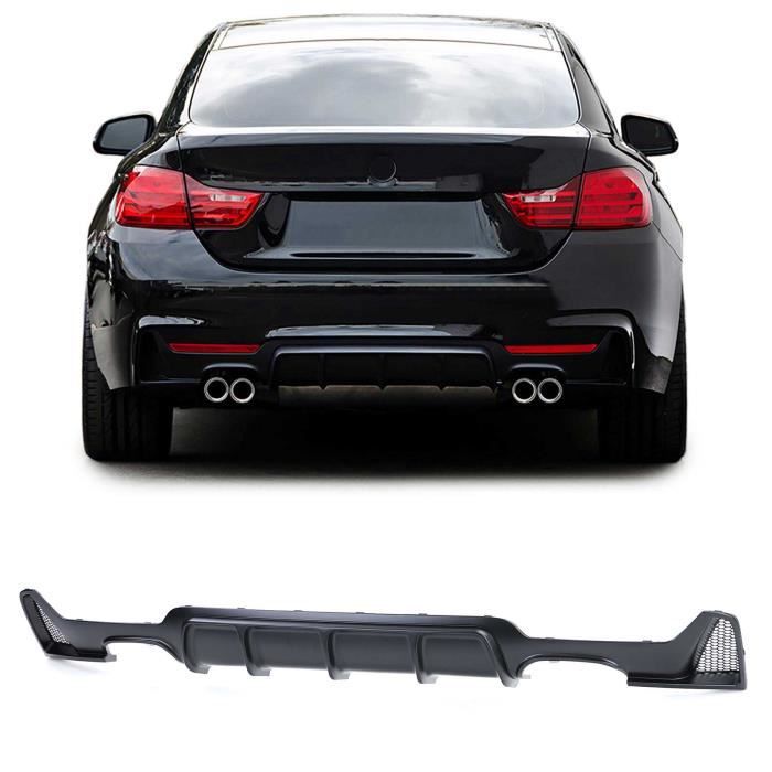 SPOILER / DIFFUSEUR ARRIERE 2 SORTIE DOUBLE LOOK M PERFORMANCE POUR BMW SERIE 4 F32 AVEC PACK M