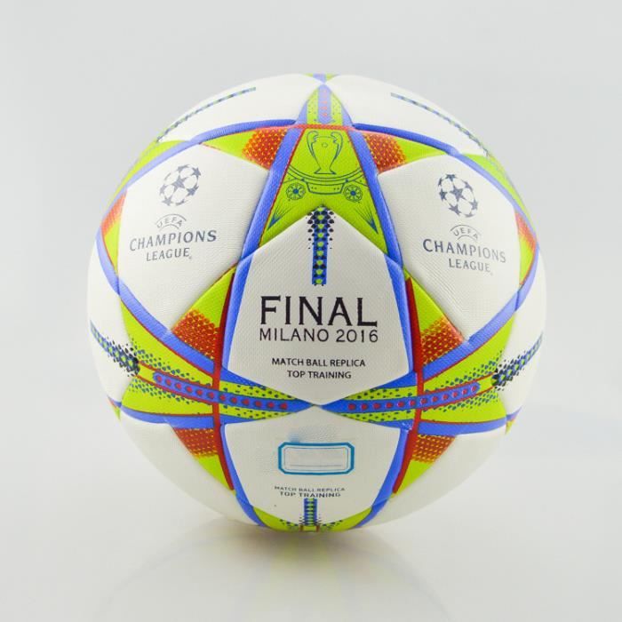 2016 football Ligue des Champions nouvelle confrontation Milan PU granule grain normes match ball