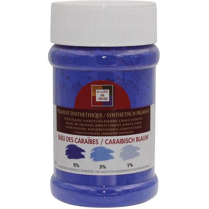Pot 250 ml bleu caraibes malle aux couleurs
