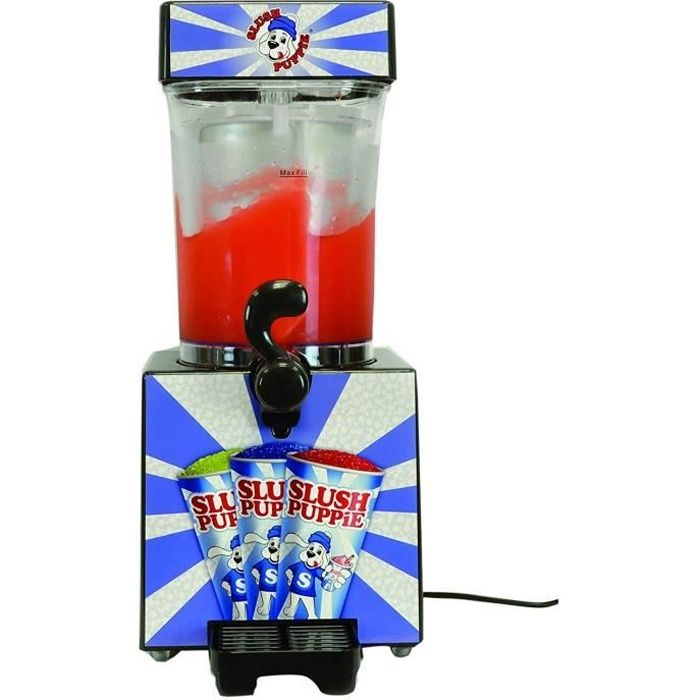 Slush Puppie Maker - Machine à Boisson - Fait 1l de neige fondue