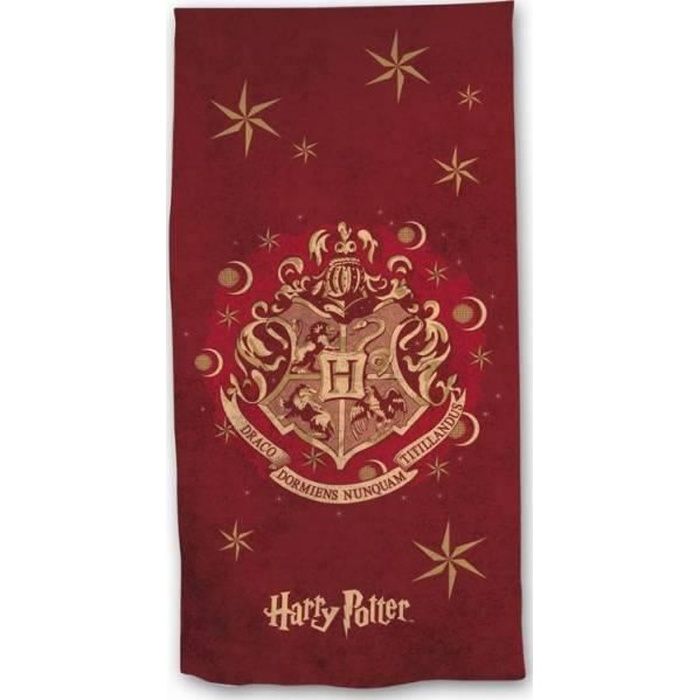 Drap de plage ou drap de bain Harry Potter