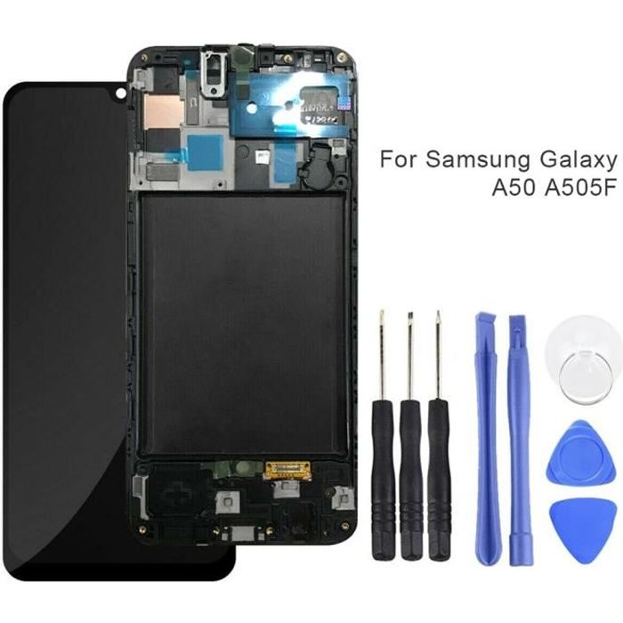 Écran LCD Complet tactile Pour Samsung Galaxy A50 2019 A505A A505F - DS +8 outils