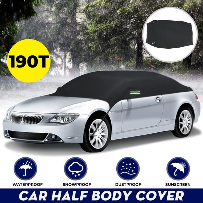 190T Couverture de demi-carrosserie de Voiture Demi-Corps Bâche Pour Voiture