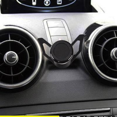 Supports voiture,Support magnétique universel universel pour téléphone Audi A1, Clip par gravité, Support de - Type Magnetic Black
