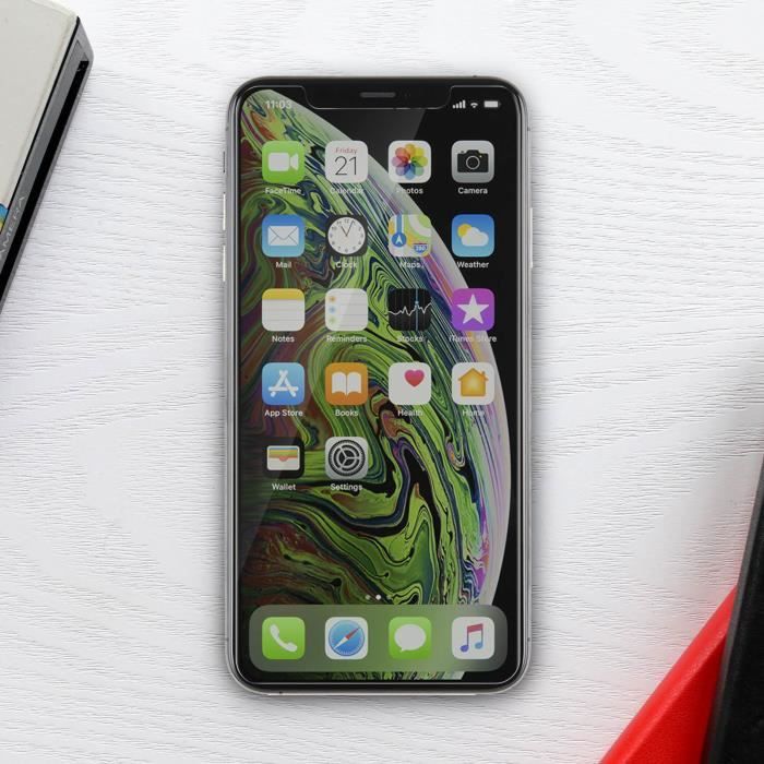 Verre trempé iPhone XS Max Film Anti-espion Protection Ecran Antichocs