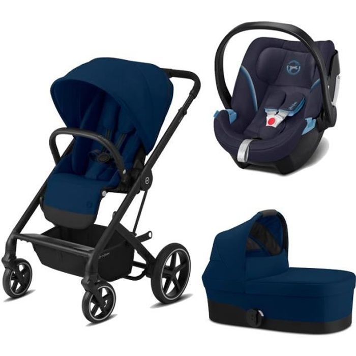 Poussette TRIO Balios S Lux BLK ATON 5 Nacelle S Navy Blue