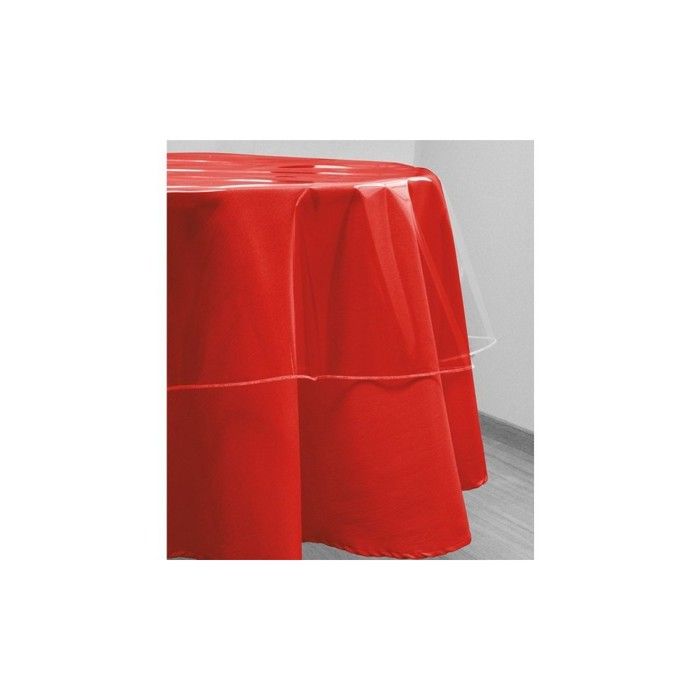 Nappe ronde transparente 180 cm Cristal 180 X 180 Transparent