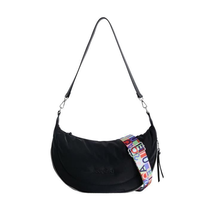 Desigual Bols Happy Bag Kuwait Shoulder Bag Black [163579] -  sac à épaule sacoche