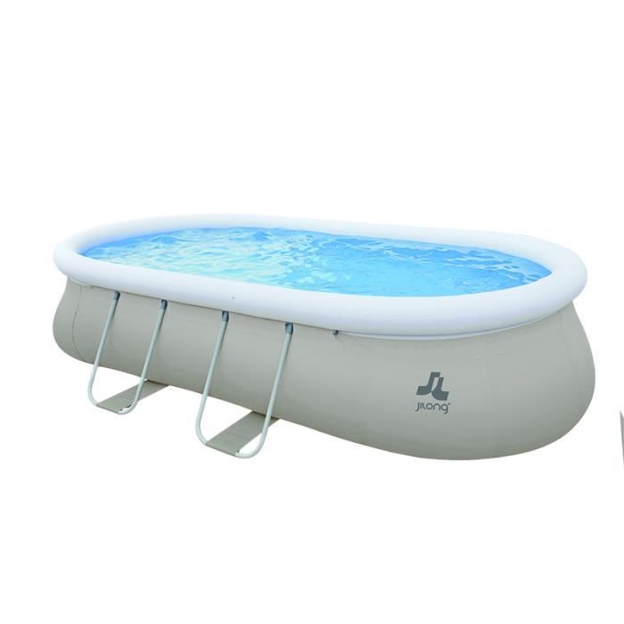 Piscine hors-sol autoportante et tubulaire Chinook - Jilong - Filtre à sable - 540x304x106cm - Capacité 10886L - Hauteur d'eau 85cm