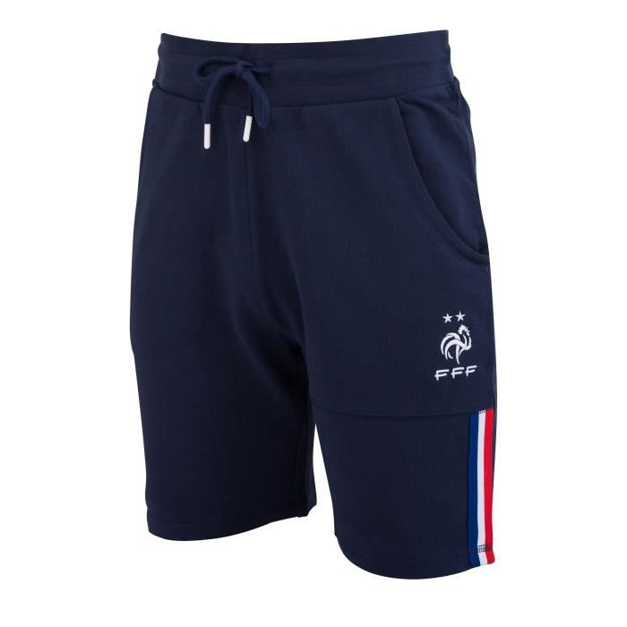 Short molleton FFF - Collection officielle Equipe de France de Football