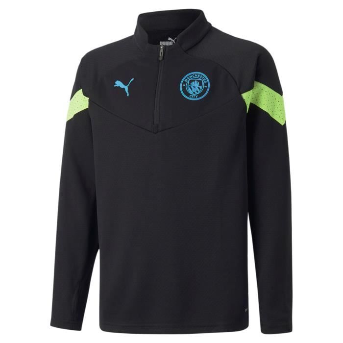 Haut d'entraînement enfant Manchester City 2022/23 - noir/vert - 14 ans