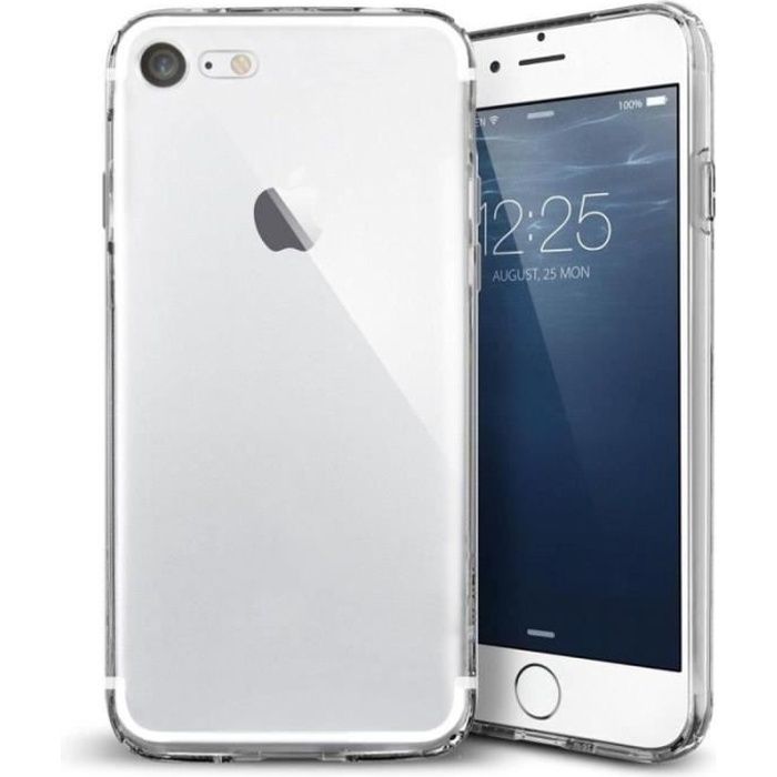 Coque Iphone 8 Plus Silicone Slim Transparente
