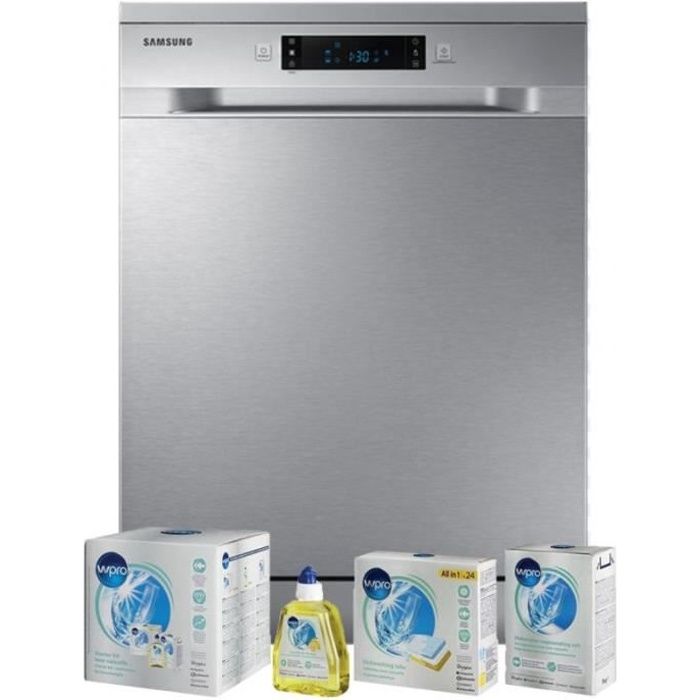 SAMSUNG Lave-vaisselle posable inox 44dB 14 couverts 60cm Tiroir à couverts Inox