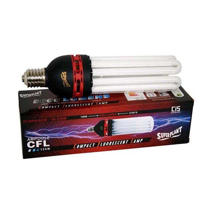 NEW AMPOULE CFL SUPERPLANT V2 125W FLORAISON 21...