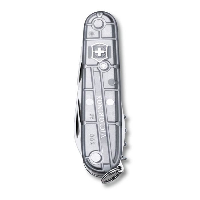 Couteau suisse Victorinox Spartan1.3603.T7B1 avec 12 fonctions Comprend un tire-bouchon et un ouvre-boîte avec un petit tournevis