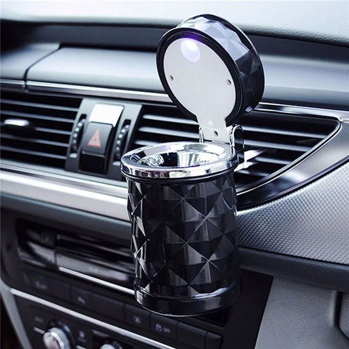 Cendrier De Voiture Sans Fumée Avec LED - Compatible BMW Série 1,3,4,5,7,X1,X3,X5,X6