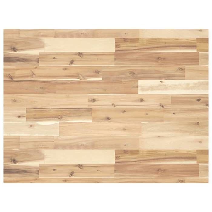 vidaXL Dessus de meuble de salle de bain non traité bois dacacia étagère de salle de bain plan de travail de salle de 3279683