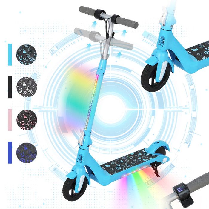 Trottinette électrique Enfants 6-12 Ans - CAROMA - Pliable- Écran LED