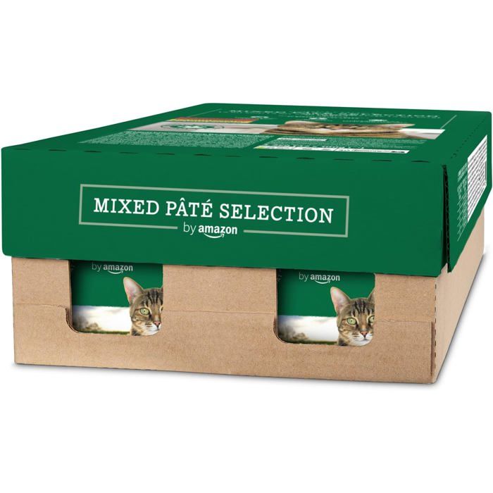 Comparer les prix de Nourriture pour chat - TWINBIRD - Lot 32 Pâtées Chat Nourriture Humide Mix Variétés 32x100g