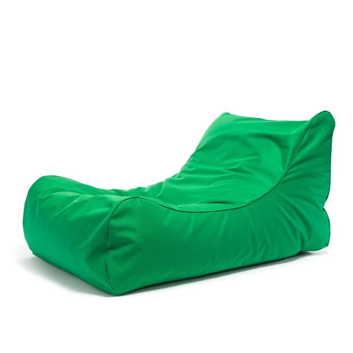 Master Polyester Canapé Pouf Outdoor Pouf Fauteuil Relax Salon 115x65x60cm Vert Foncé - Ecopuf