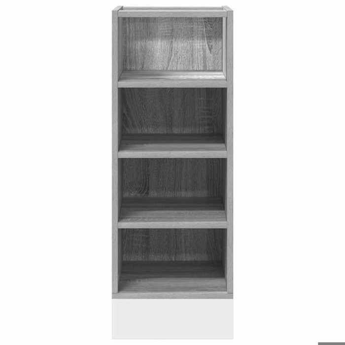 SALE dhiver Meuble bas Riga - mango - Cabinet de cuisine - Gris Sonoma 30 x 44 5 x 81 5 cm Bois dingénierie EU1273