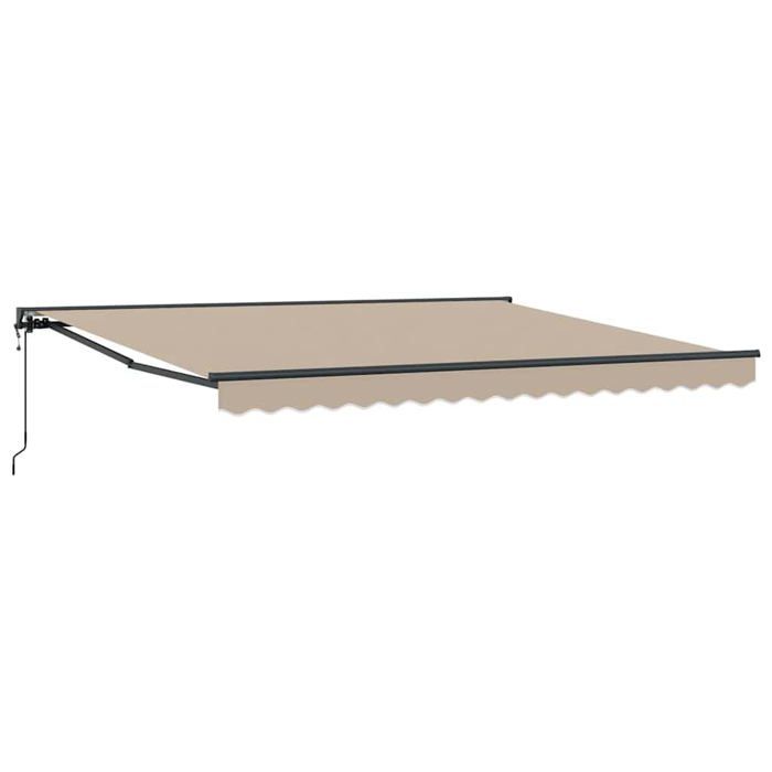 vidaXL Auvent Rétractable LED 4 5x3 - vue 8